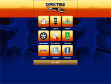 Tablet Screenshot of covetire.com